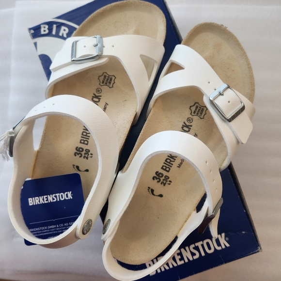 Birkenstock Shoes - Birkenstock Rio White Size 36